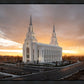 Layton Utah Golden Glow Sunset