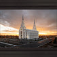 Layton Utah Golden Glow Sunset