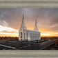 Layton Utah Golden Glow Sunset