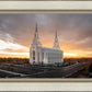 Layton Utah Golden Glow Sunset