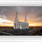 Layton Utah Golden Glow Sunset