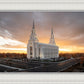 Layton Utah Golden Glow Sunset