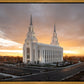 Layton Utah Golden Glow Sunset