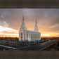 Layton Utah Golden Glow Sunset