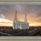 Layton Utah Golden Glow Sunset