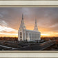 Layton Utah Golden Glow Sunset