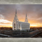 Layton Utah Golden Glow Sunset