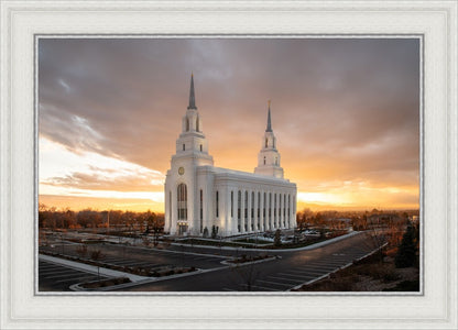 Layton Utah Golden Glow Sunset