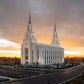 Layton Utah Golden Glow Sunset