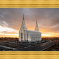 Layton Utah Golden Glow Sunset