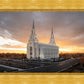 Layton Utah Golden Glow Sunset