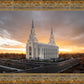 Layton Utah Golden Glow Sunset