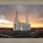 Layton Utah Golden Glow Sunset