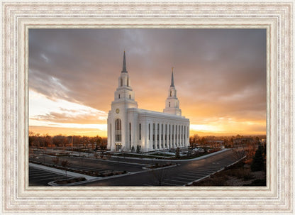Layton Utah Golden Glow Sunset