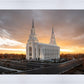Layton Utah Golden Glow Sunset