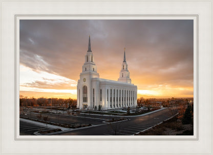 Layton Utah Golden Glow Sunset
