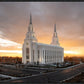 Layton Utah Golden Glow Sunset
