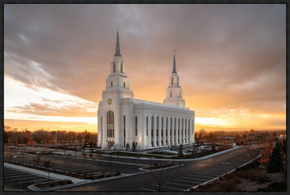 Layton Utah Golden Glow Sunset