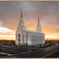 Layton Utah Golden Glow Sunset