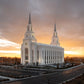 Layton Utah Golden Glow Sunset
