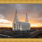 Layton Utah Golden Glow Sunset