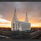 Layton Utah Golden Glow Sunset