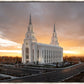Layton Utah Golden Glow Sunset