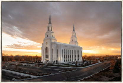 Layton Utah Golden Glow Sunset