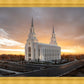 Layton Utah Golden Glow Sunset