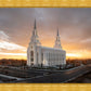 Layton Utah Golden Glow Sunset