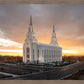 Layton Utah Golden Glow Sunset
