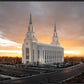 Layton Utah Golden Glow Sunset