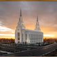Layton Utah Golden Glow Sunset