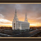 Layton Utah Golden Glow Sunset