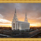 Layton Utah Golden Glow Sunset