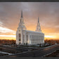 Layton Utah Golden Glow Sunset