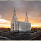 Layton Utah Golden Glow Sunset