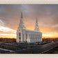 Layton Utah Golden Glow Sunset