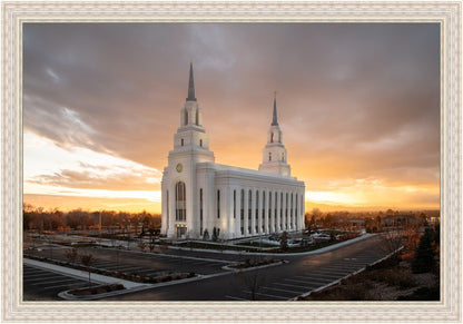 Layton Utah Golden Glow Sunset