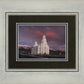 Layton Utah Pink Winter Sunset