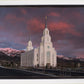 Layton Utah Pink Winter Sunset