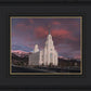 Layton Utah Pink Winter Sunset