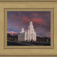 Layton Utah Pink Winter Sunset