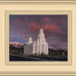 Layton Utah Pink Winter Sunset