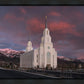 Layton Utah Pink Winter Sunset