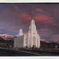 Layton Utah Pink Winter Sunset