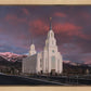 Layton Utah Pink Winter Sunset