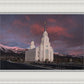 Layton Utah Pink Winter Sunset