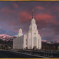 Layton Utah Pink Winter Sunset