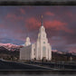 Layton Utah Pink Winter Sunset